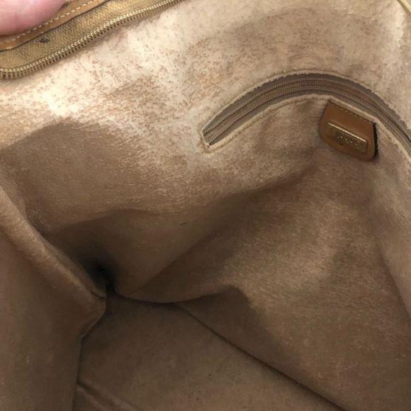 Gucci Cream and Tan Tote Bag - Picture 11 of 17